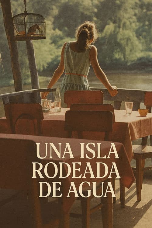 Una isla rodeada de agua