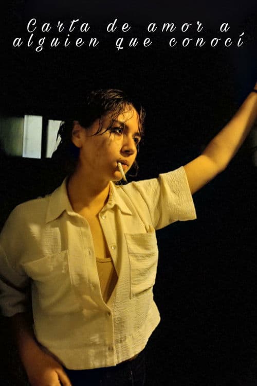 Carta de amor a alguien que conocí